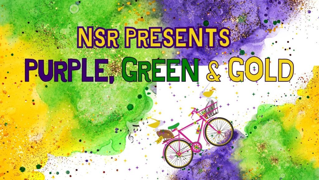 Purple, Green, & Gold